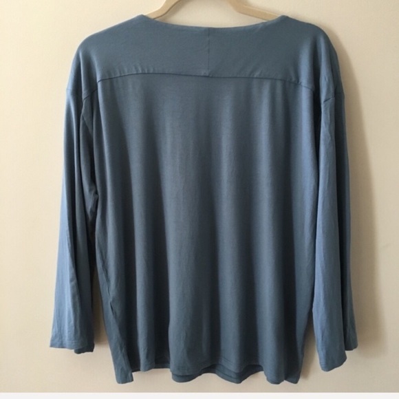 EILEEN FISHER soft loose fitting knit top - Picture 6 of 7